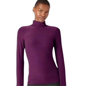 NWT Beyond Yoga Spacedye Captivating Turtleneck Pullover Athletic Performance
